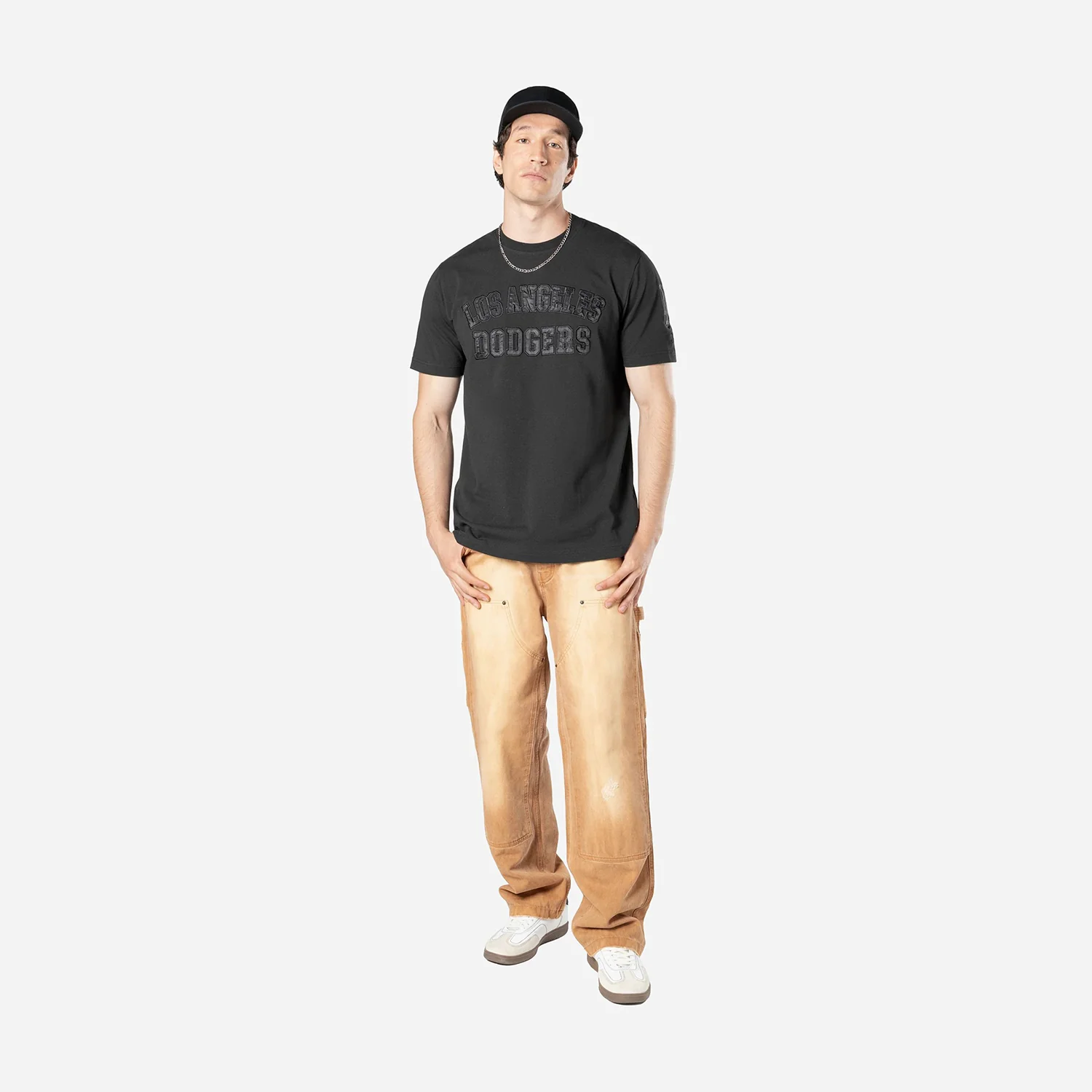 Dodgers Triple Black Tee - Mens - Image 3