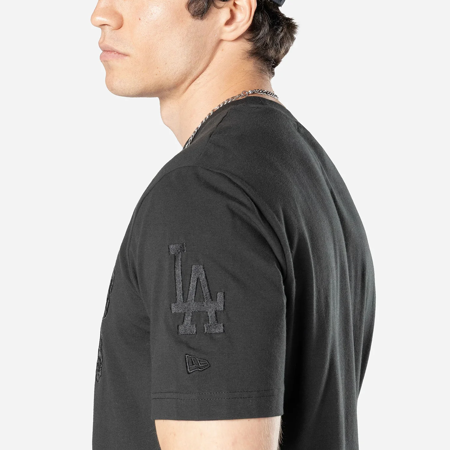 Dodgers Triple Black Tee - Mens - Image 5