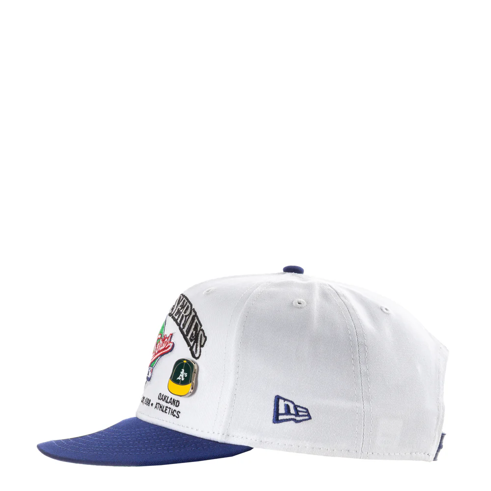 Dodgers vs Athletics 1988 World Series Championship Pin 2-Tone 950 - Image 3