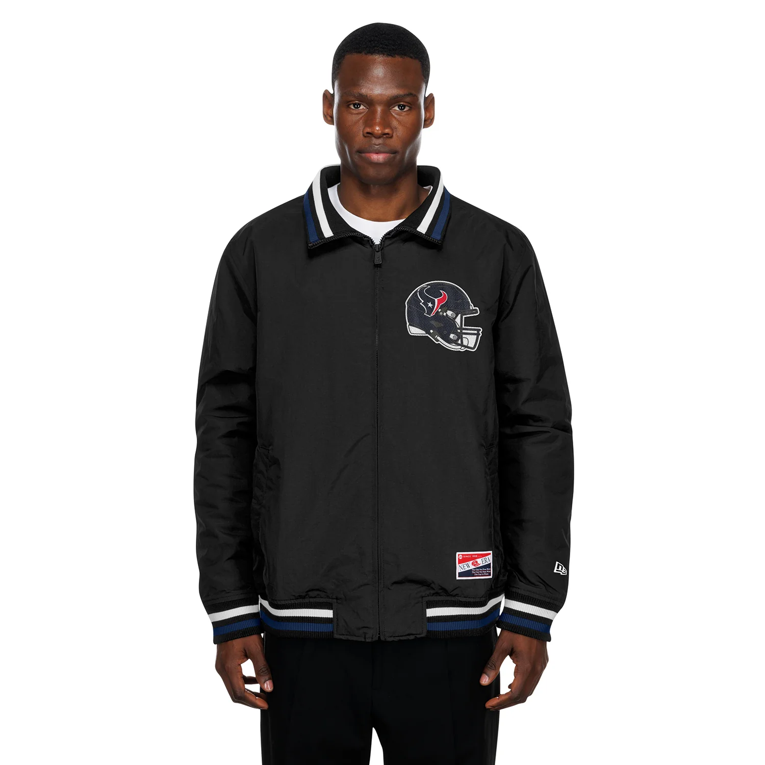 Houston Texans Nylon Track Jacket -Mens - Image 2