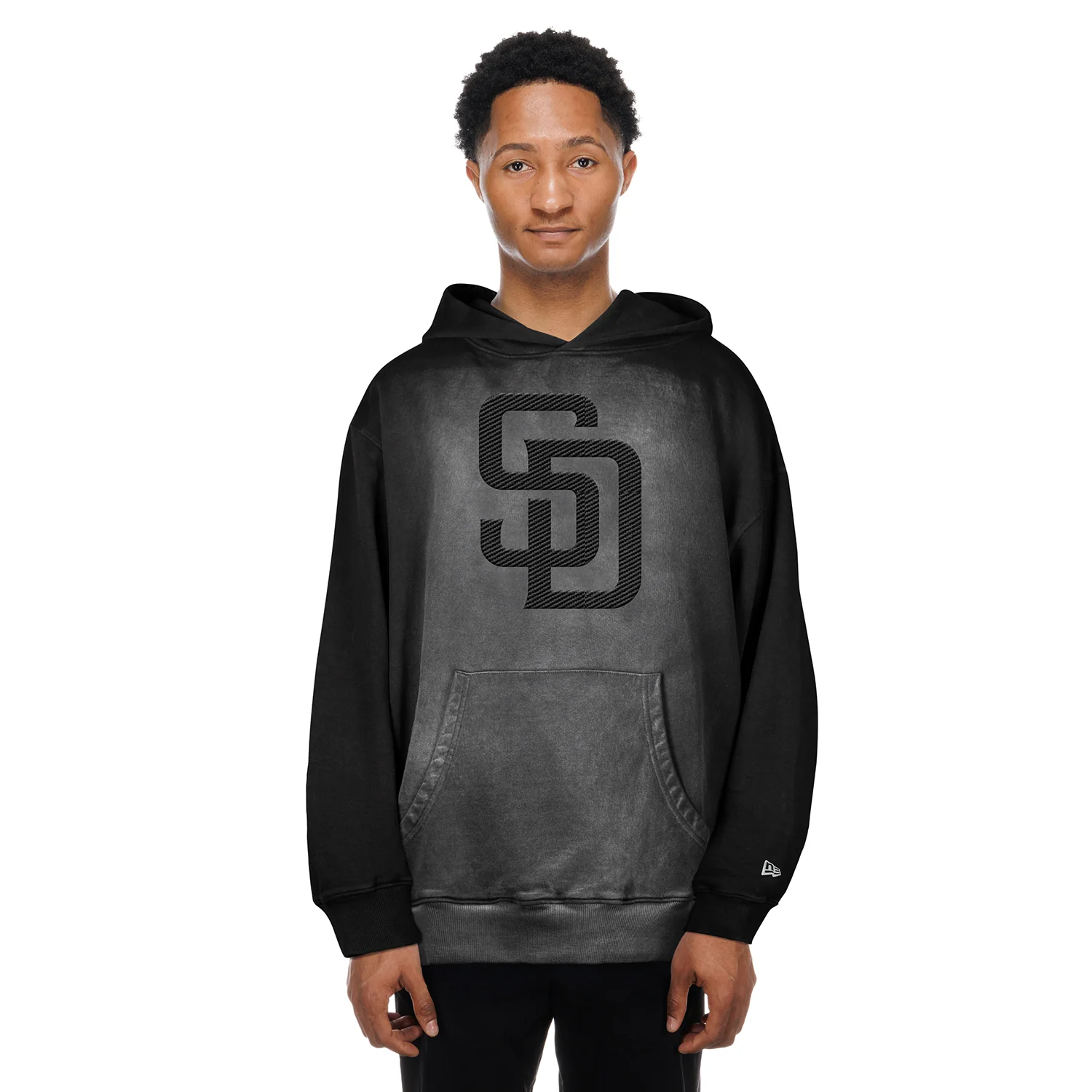 San Diego Padres Faded Hoodie -Mens - Image 2