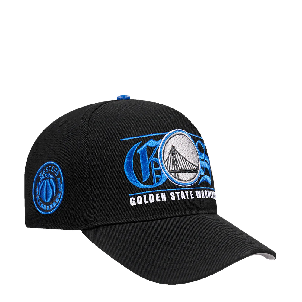 Warriors Loyalty Triple Front Pinch Front Snapback - Image 2