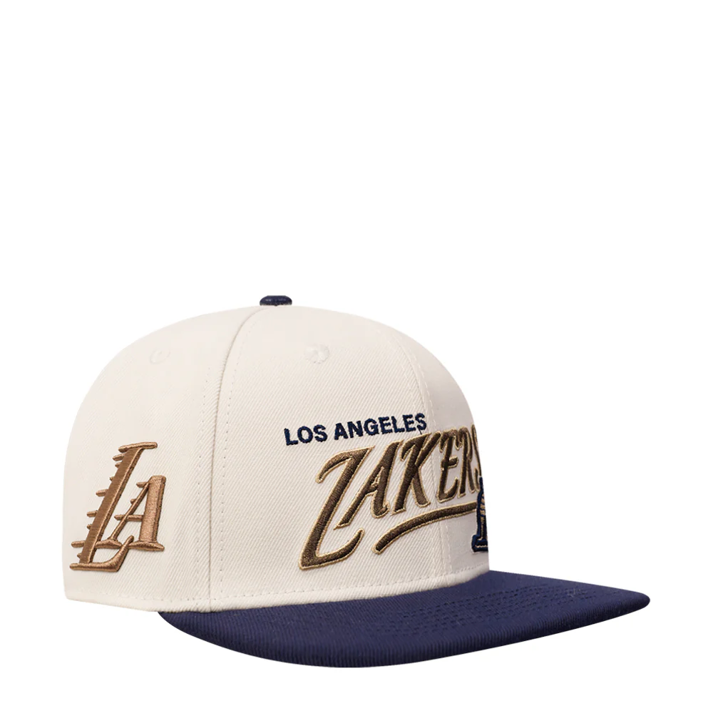 Lakers Topper 2-Tone Wordmark Snapback - Image 2