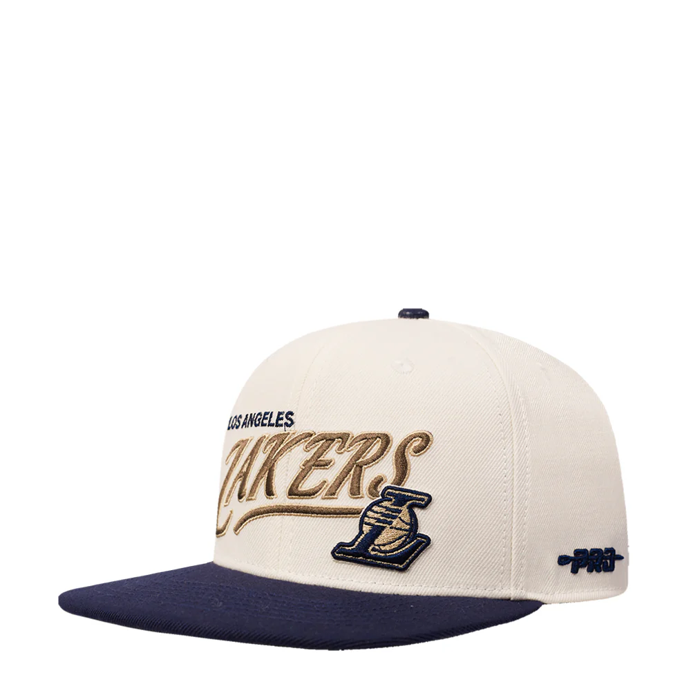 Lakers Topper 2-Tone Wordmark Snapback - Image 3