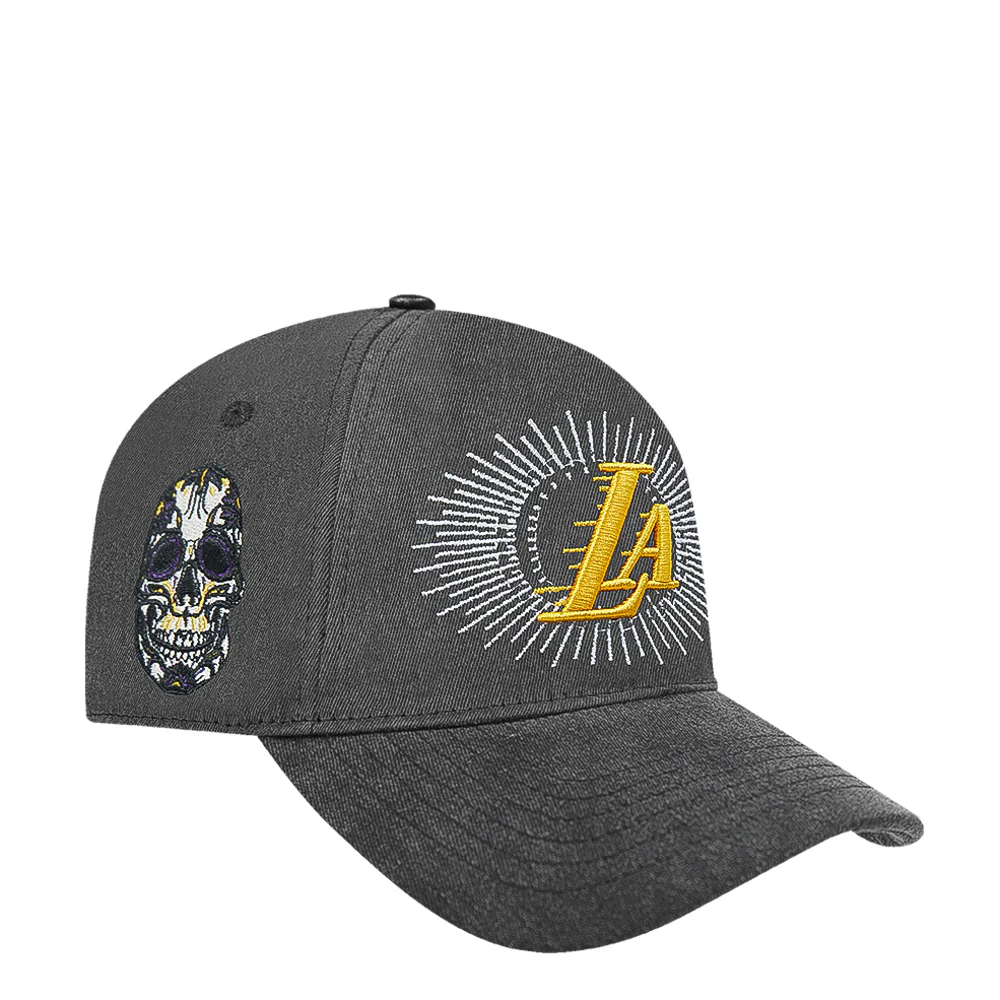 Lakers Eternal Skull Pro Pinch Snapback - Image 2