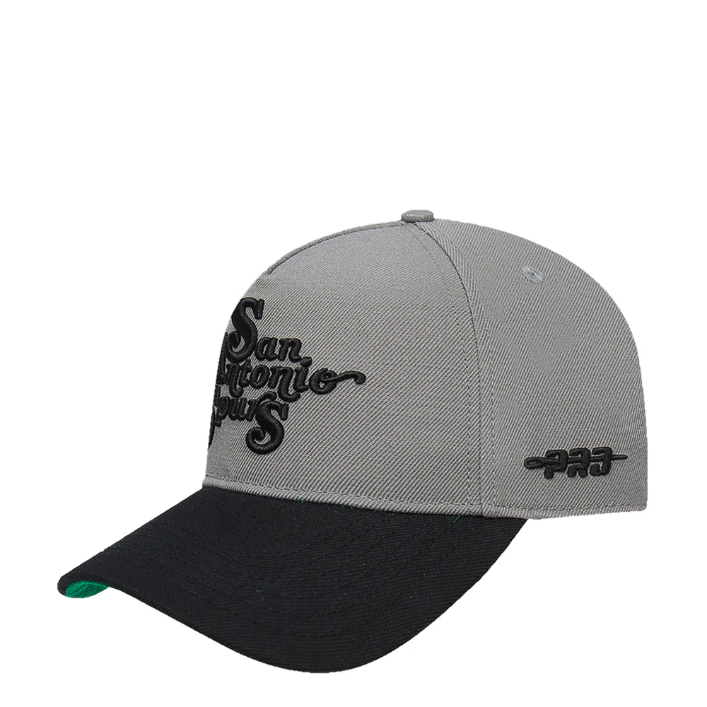 Spurs Souvenir Pinch Front 2-Tone Snapback - Image 3