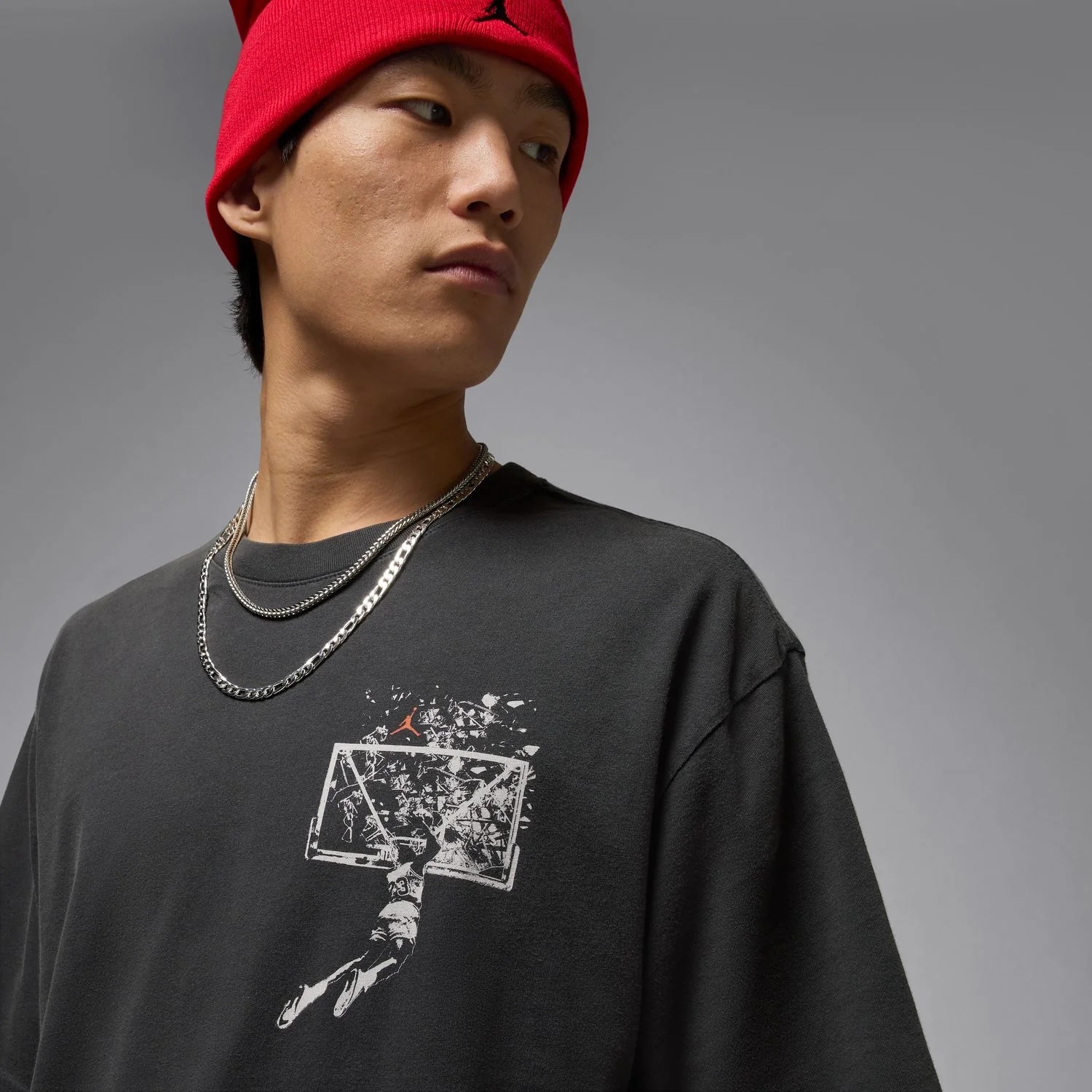 MJ Oversized Graphic Crew -Mens - Image 4