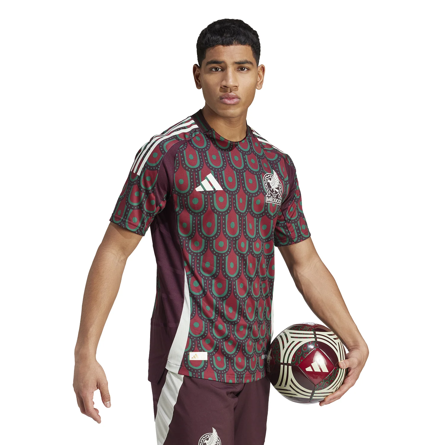 Mexico 24/25 Authentic Home Jersey - Mens - Image 3