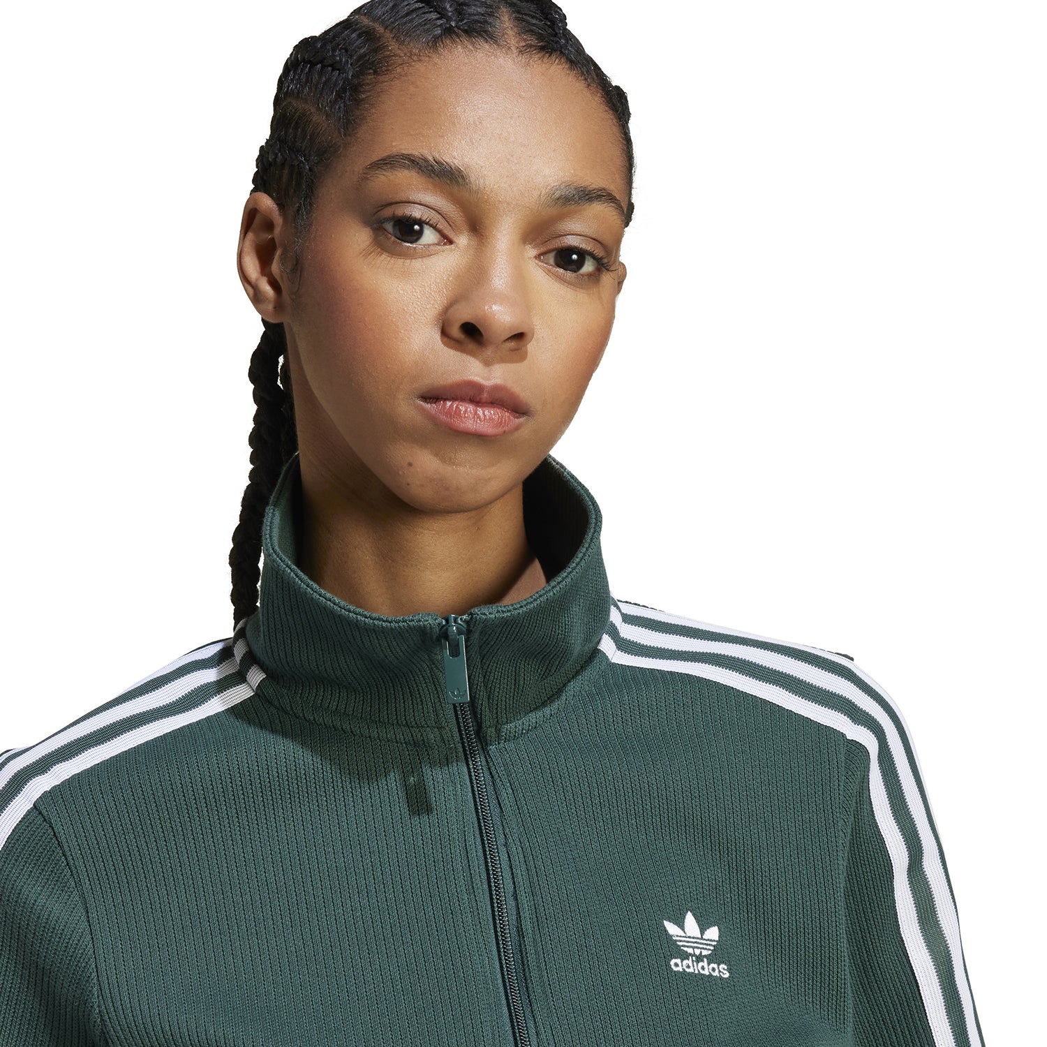 Firebird Knitted Pinstipe Track Jacket - Womens - Image 4