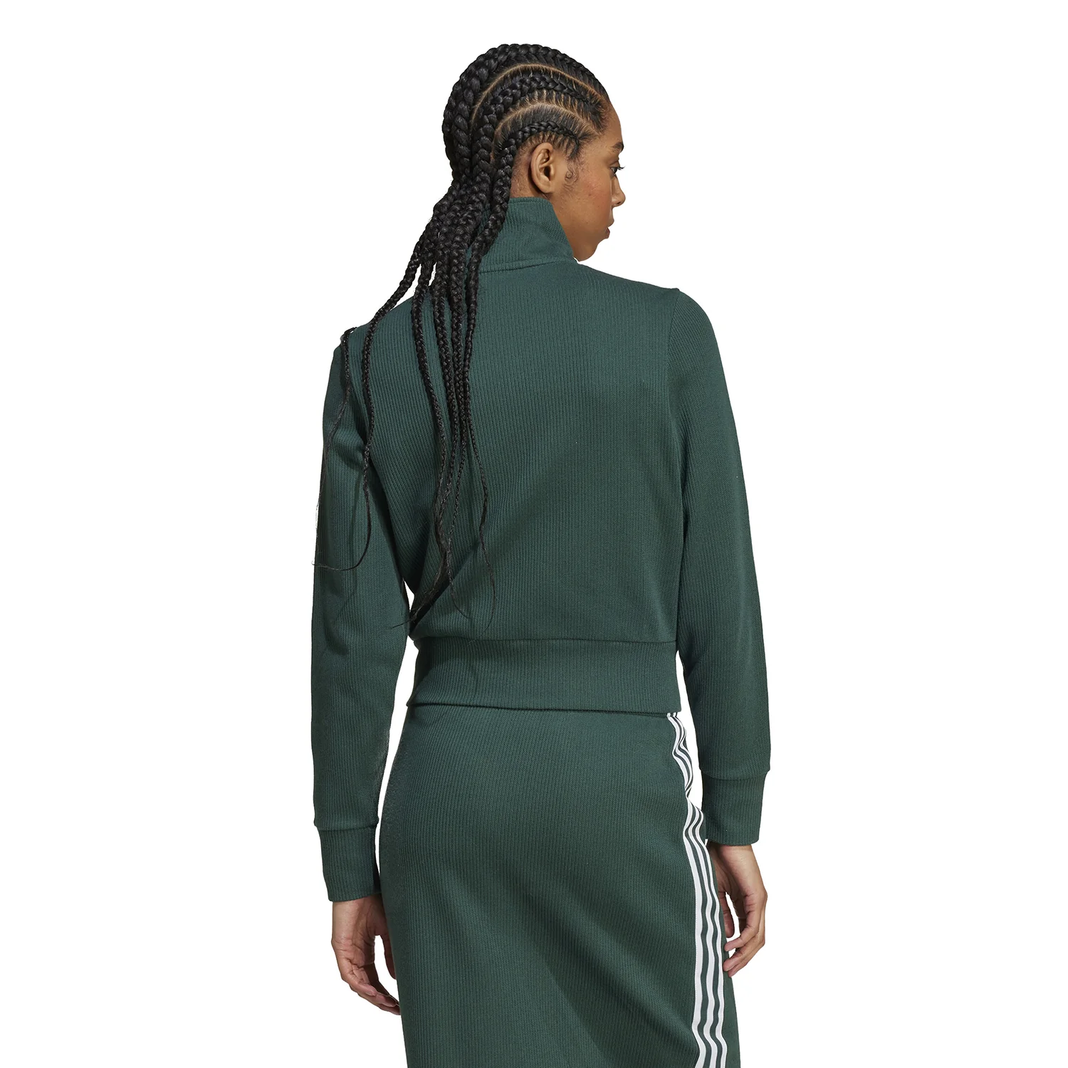 Firebird Knitted Pinstipe Track Jacket - Womens - Image 6