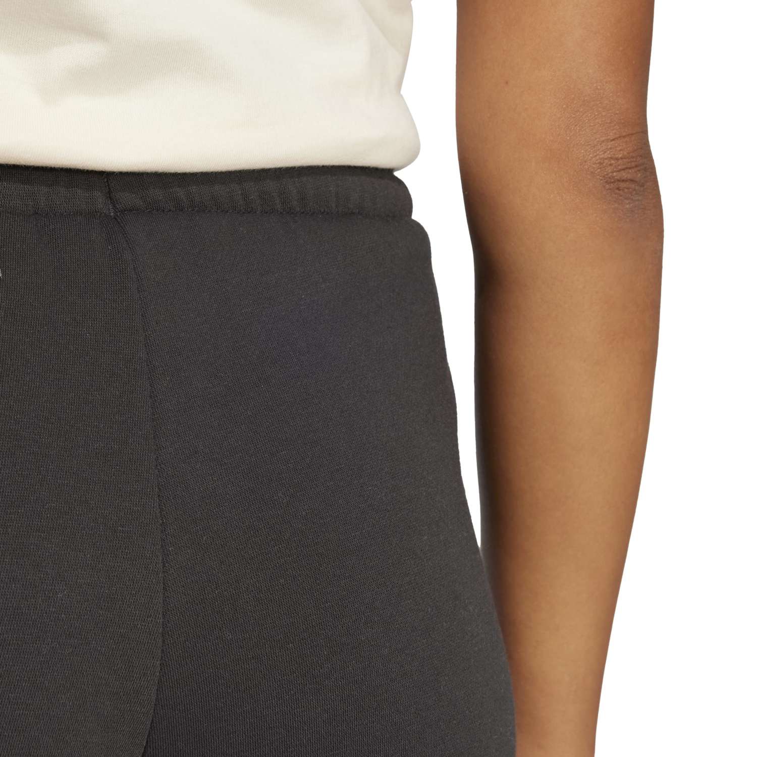 Essentials 3 Stripes Cotton Shorts - Womens - Image 6