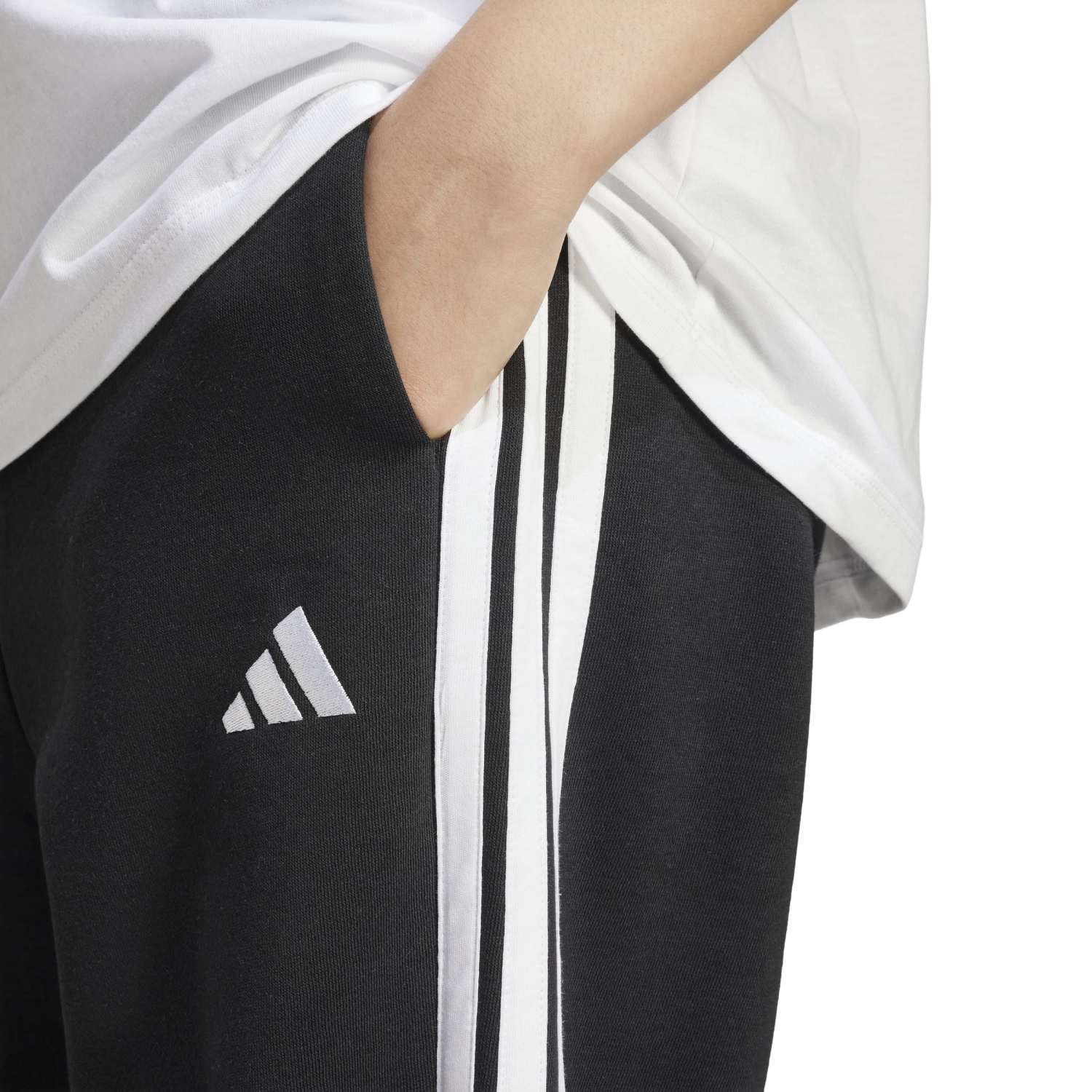 Essentials 3-Stripe Loose Pant - Womens - Image 4