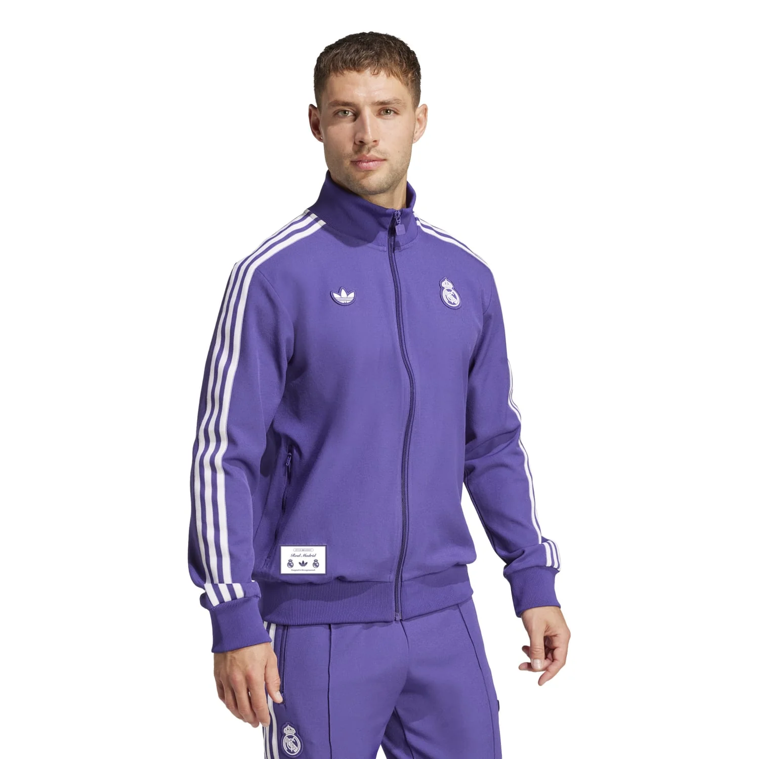 Real Madrid Icon Track Jacket - Mens - Image 3