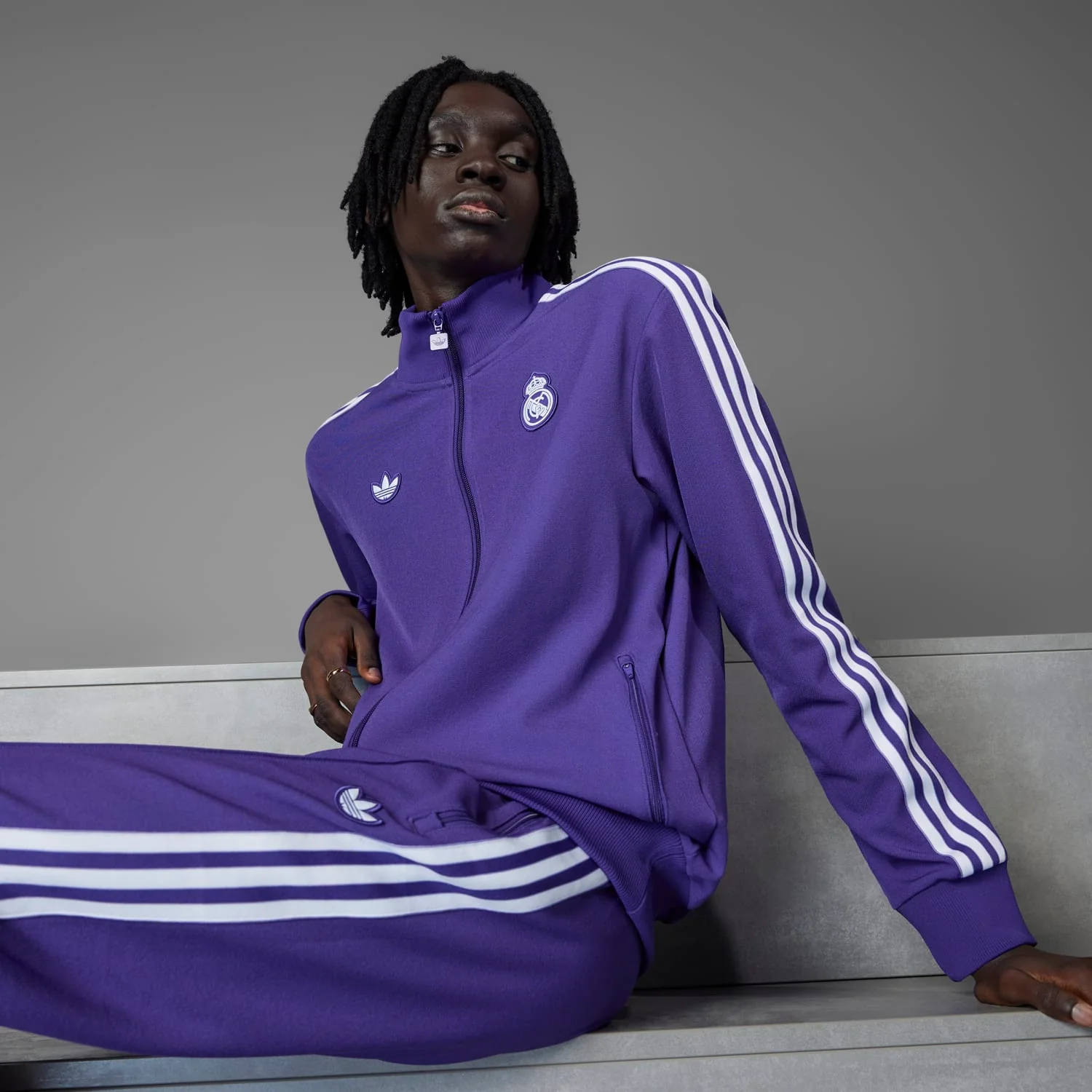 Real Madrid Icon Track Jacket - Mens - Image 7