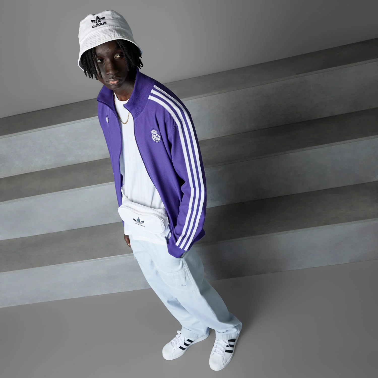 Real Madrid Icon Track Jacket - Mens - Image 8