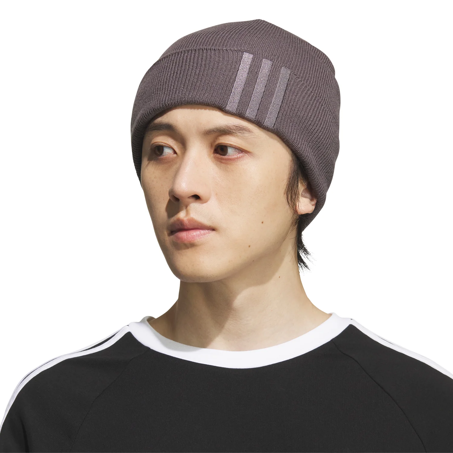Unisex Originals Off Set 3-Stripe Beanie - Image 2