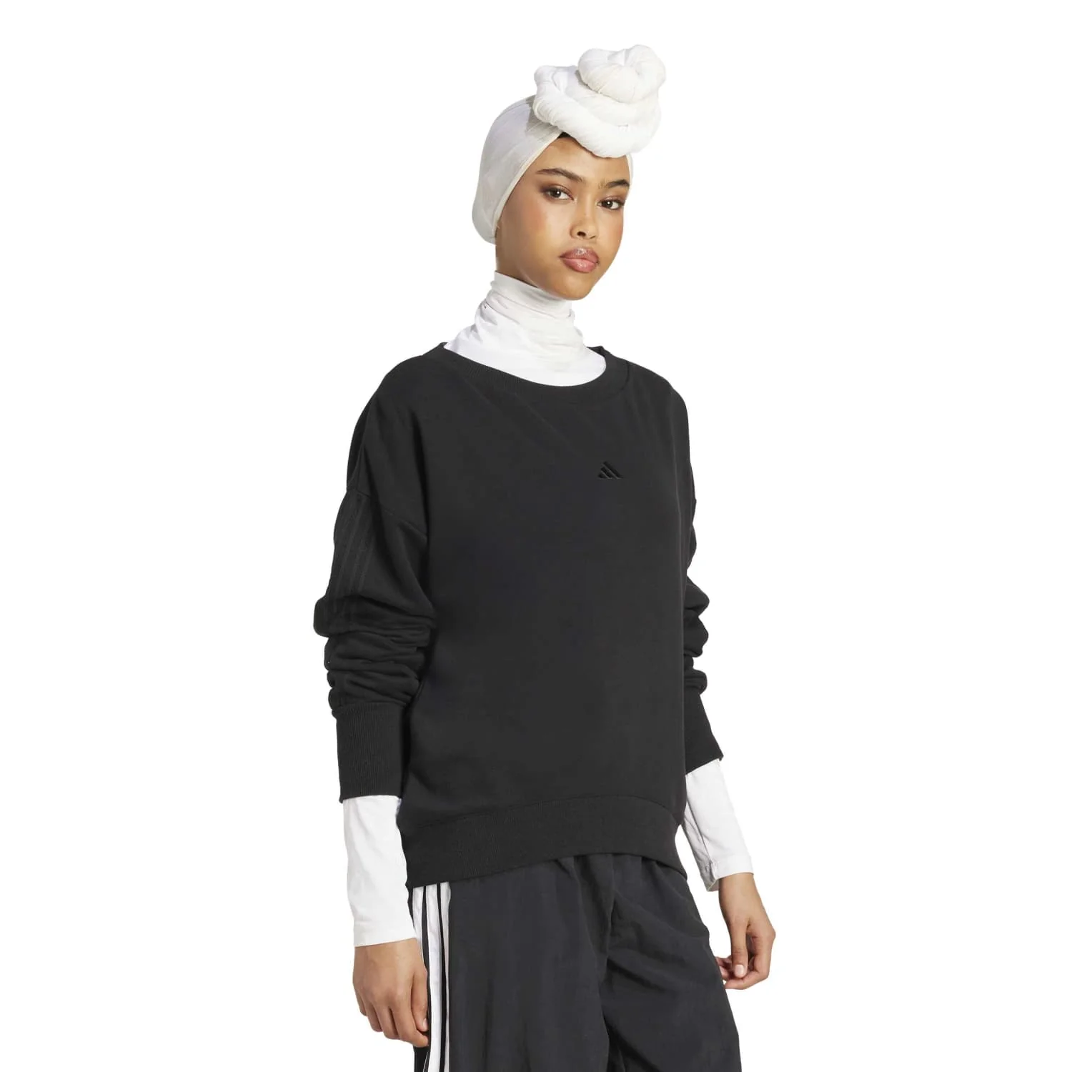 3-Stripes Loose Sweatshirt - Womens - Image 3