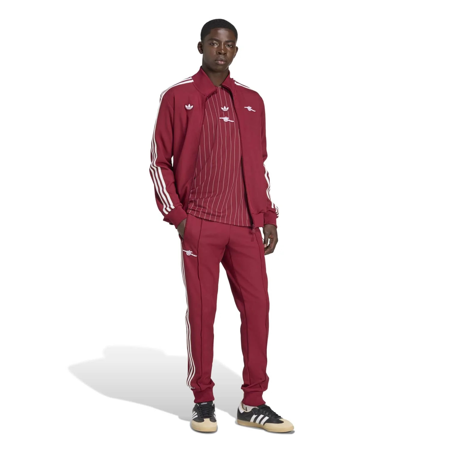 Arsenal Icon LS Polo -Mens - Image 3