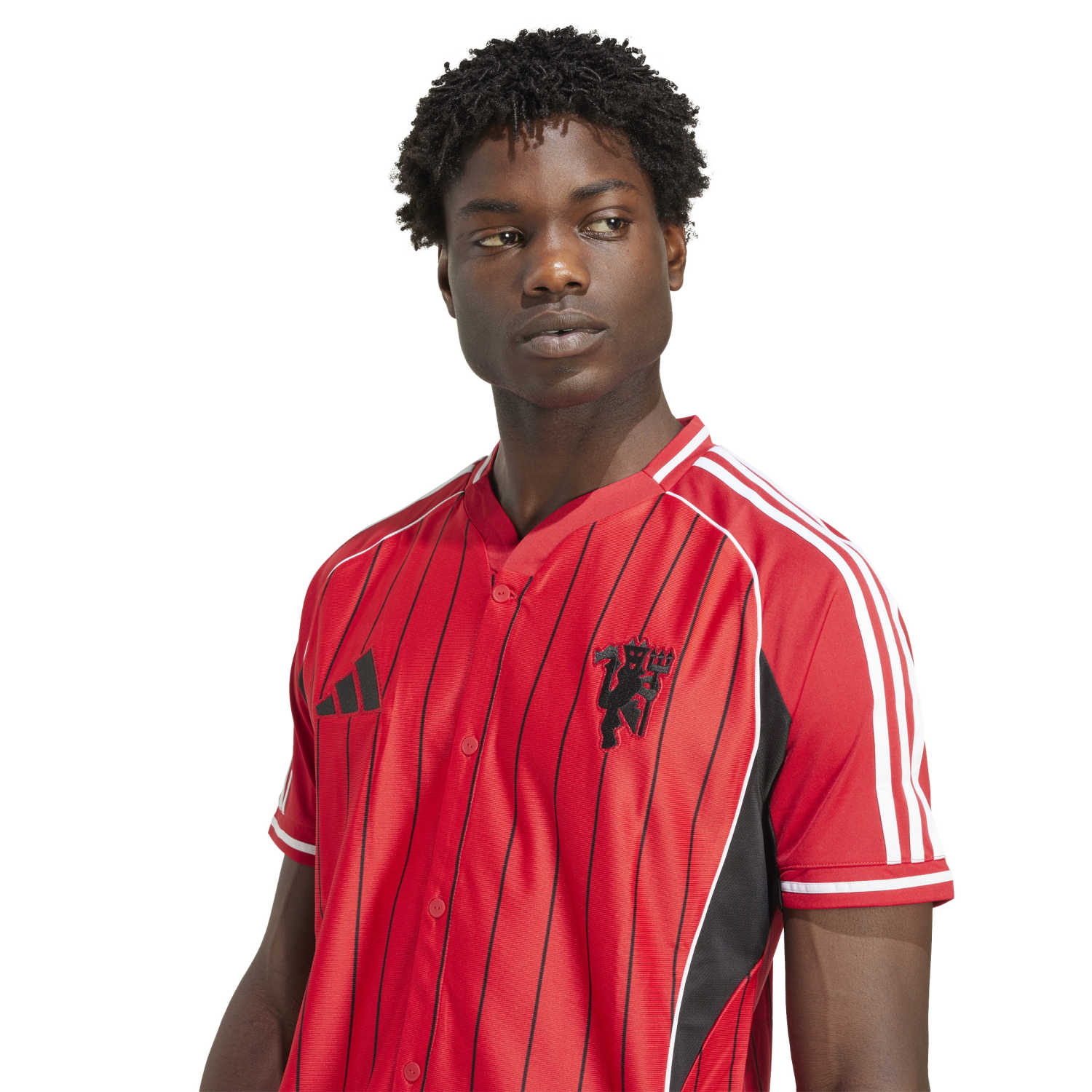Manchester United Icon LS Polo -Mens - Image 4