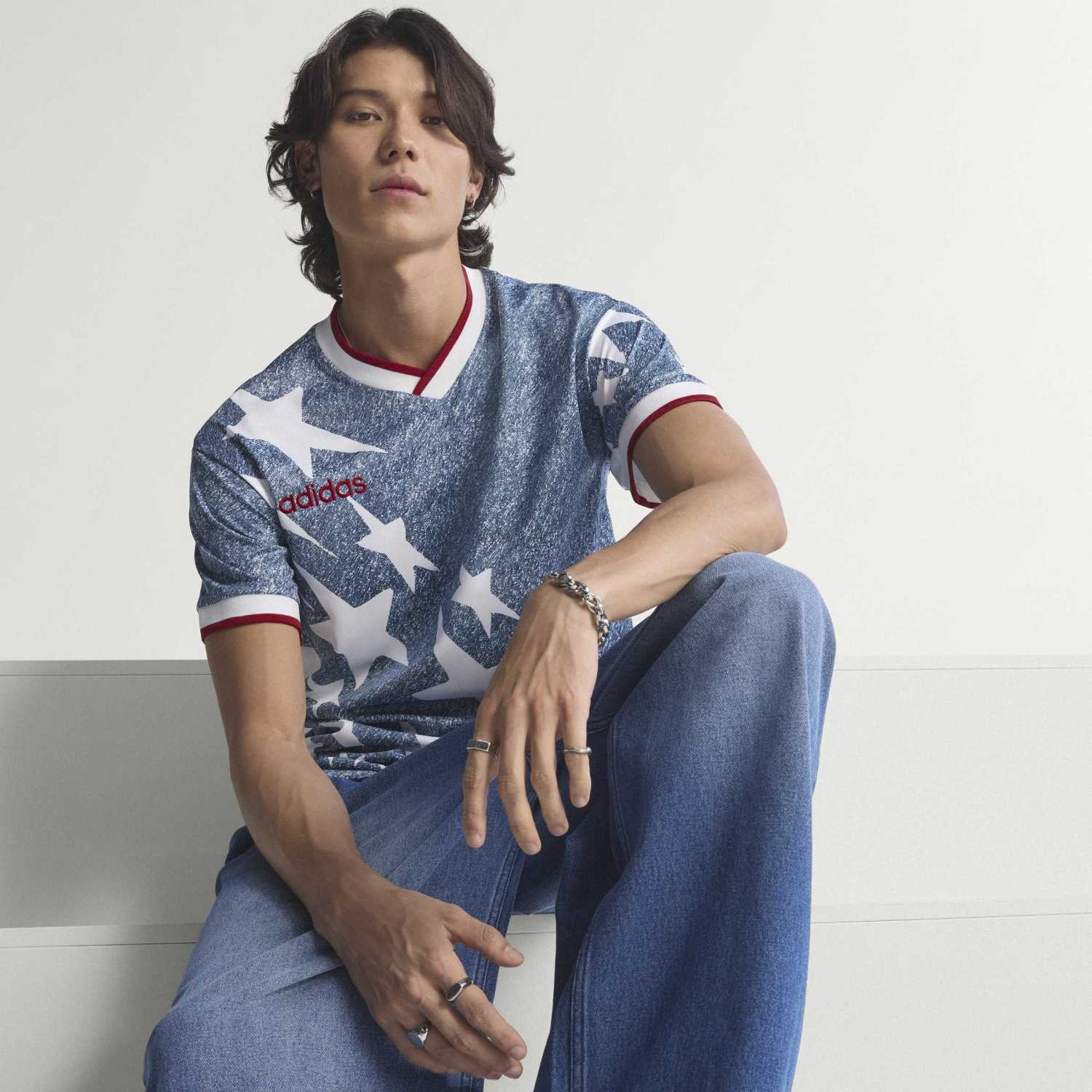 USA 94 Denim Bringback Jersey -Mens - Image 2