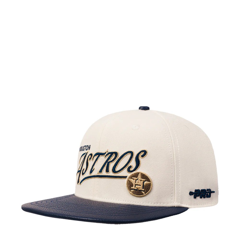 Astros Topper 2-Tone Wordmark Strapback - Image 3
