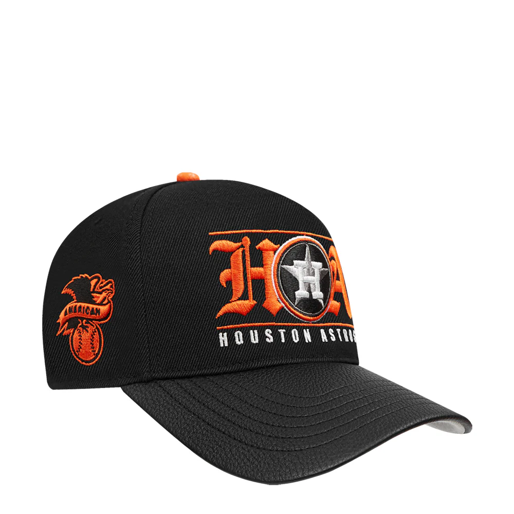 Astros Loyalty Triple Front Pinch Front Strapback - Image 2