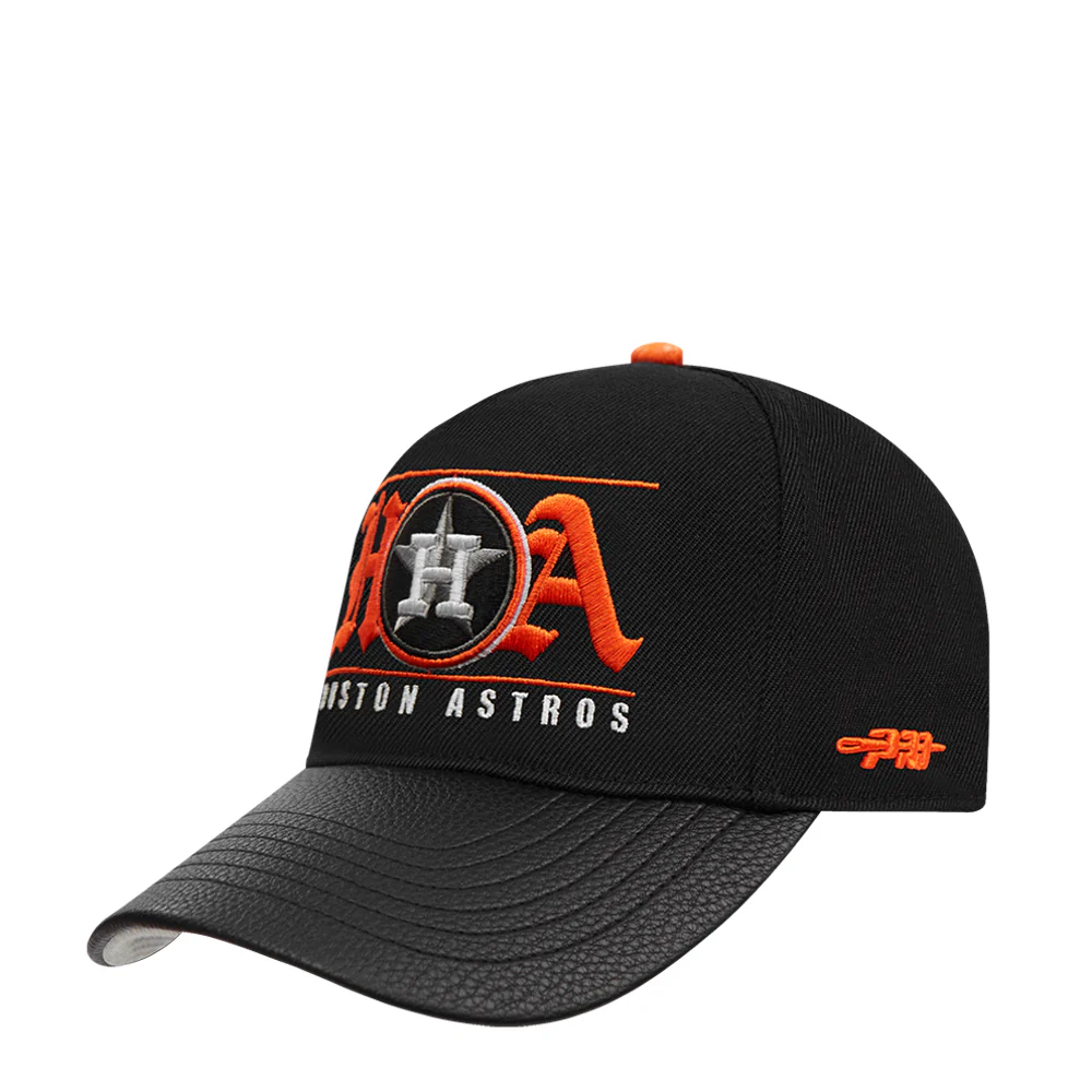 Astros Loyalty Triple Front Pinch Front Strapback - Image 3