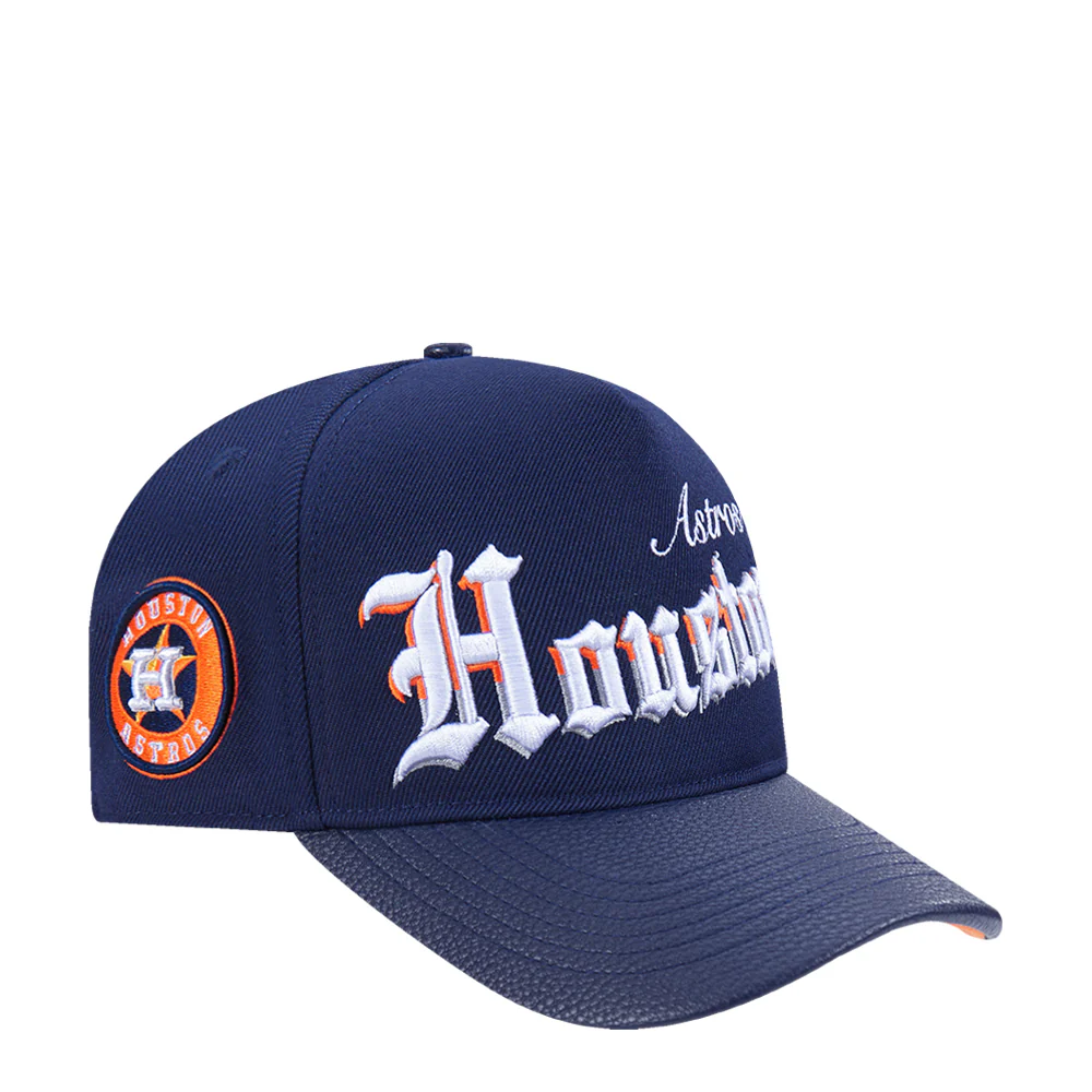 Astros Greetings Wool Blend Pro Pinch Strapback - Image 2