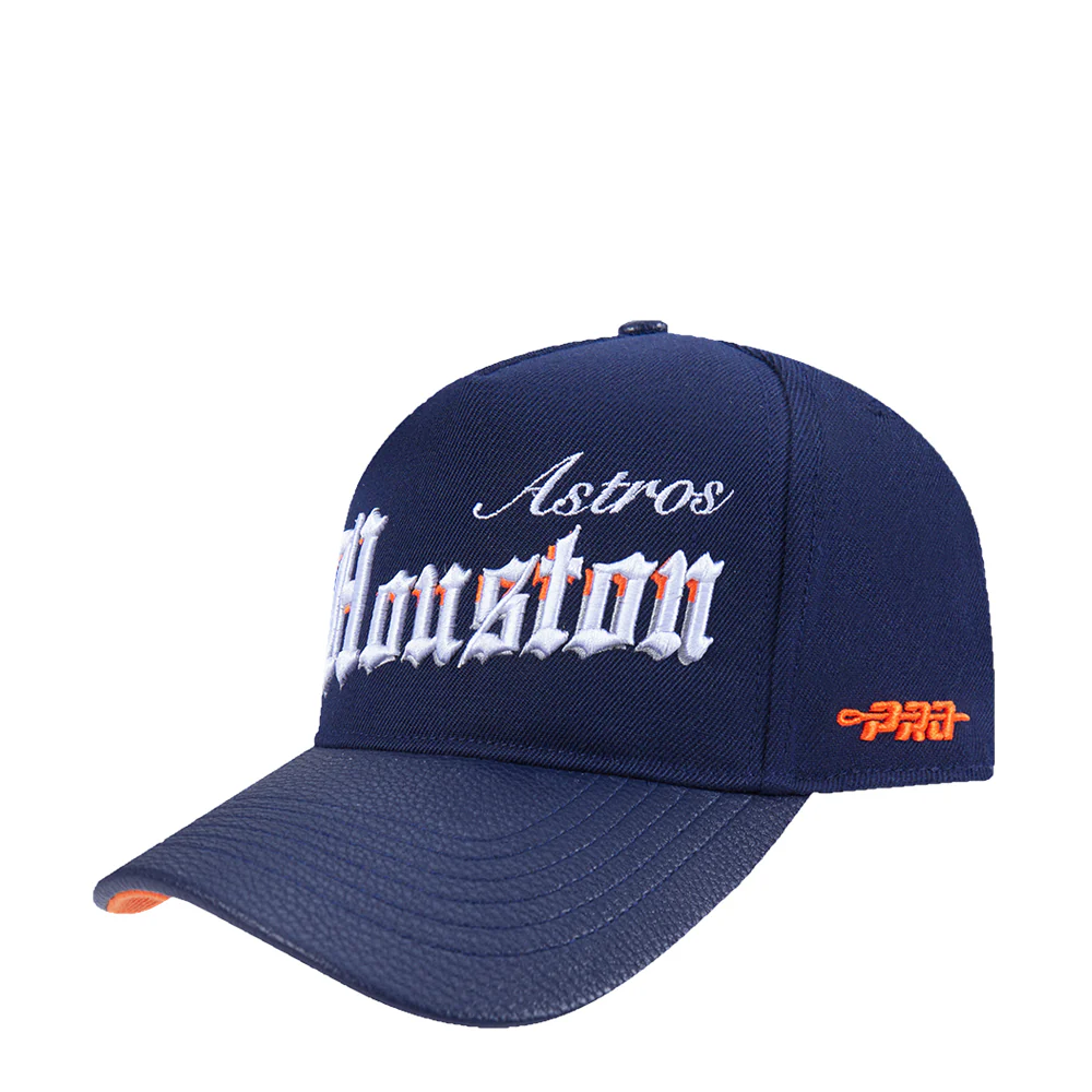 Astros Greetings Wool Blend Pro Pinch Strapback - Image 3