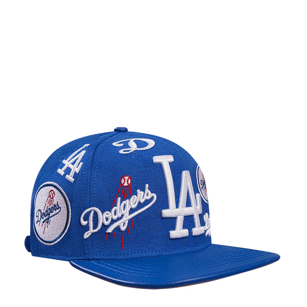 Dodgers Multi-Logo Wool Strapback - Image 2