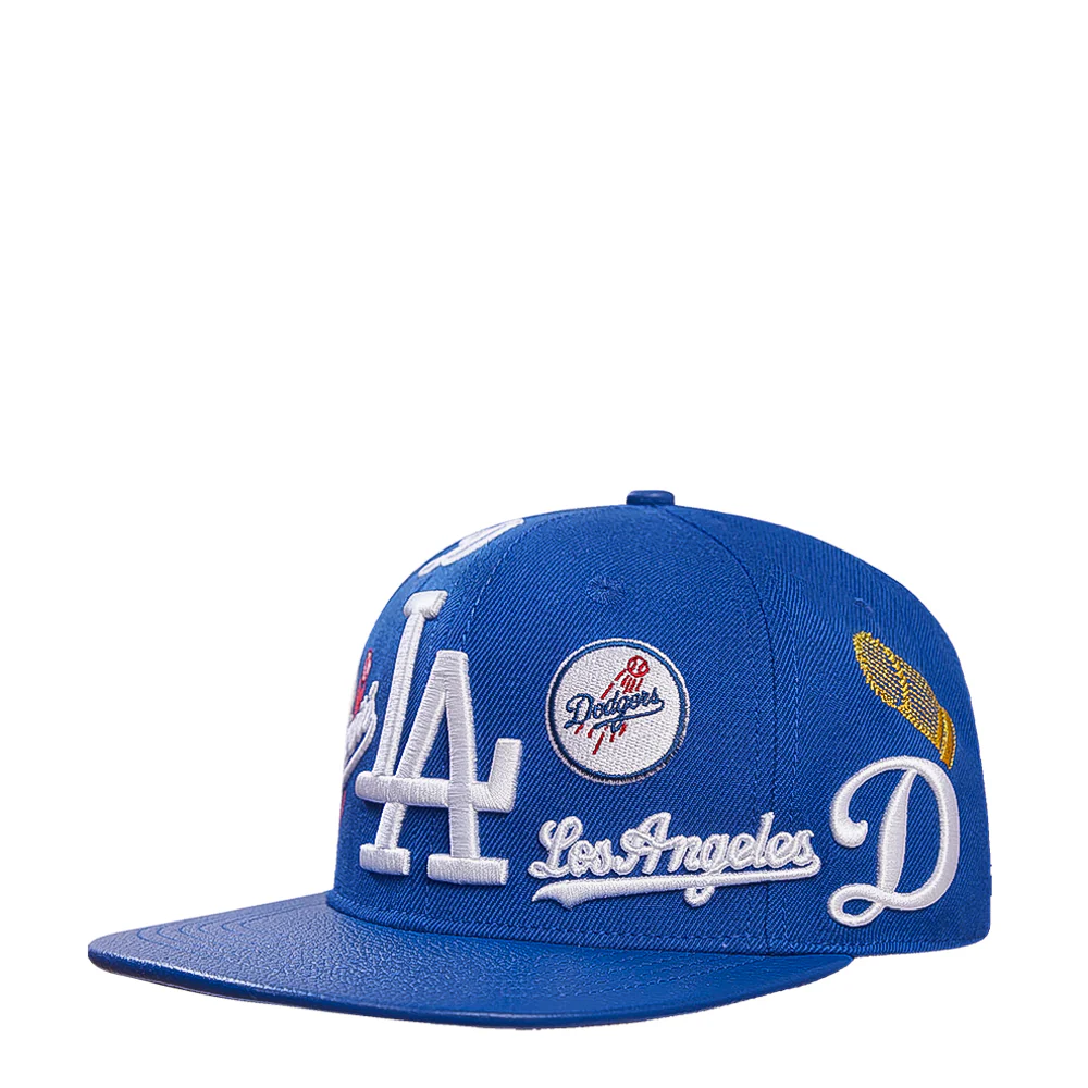 Dodgers Multi-Logo Wool Strapback - Image 3