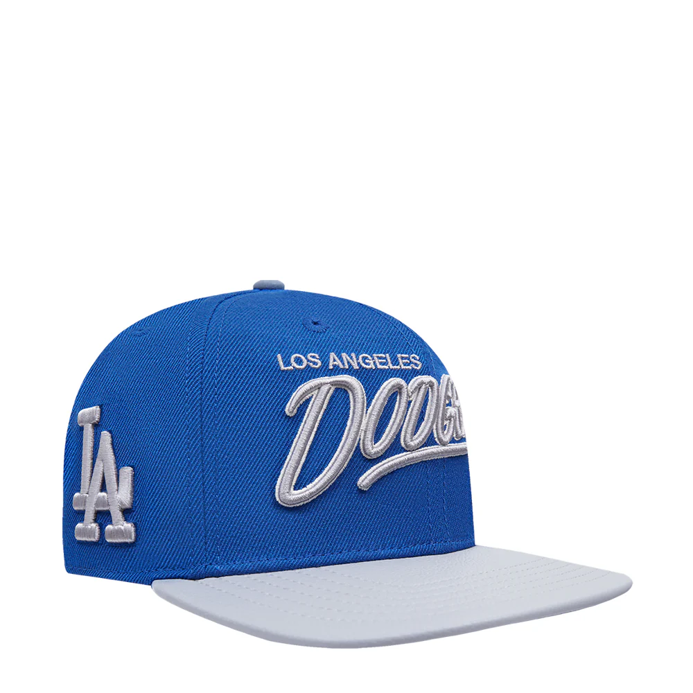 Dodgers Topper 2-Tone Wordmark Strapback - Image 2