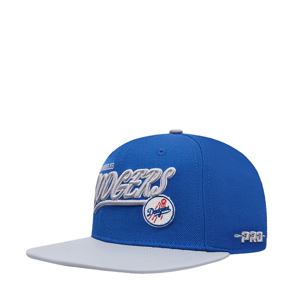 Dodgers Topper 2-Tone Wordmark Strapback - Image 3