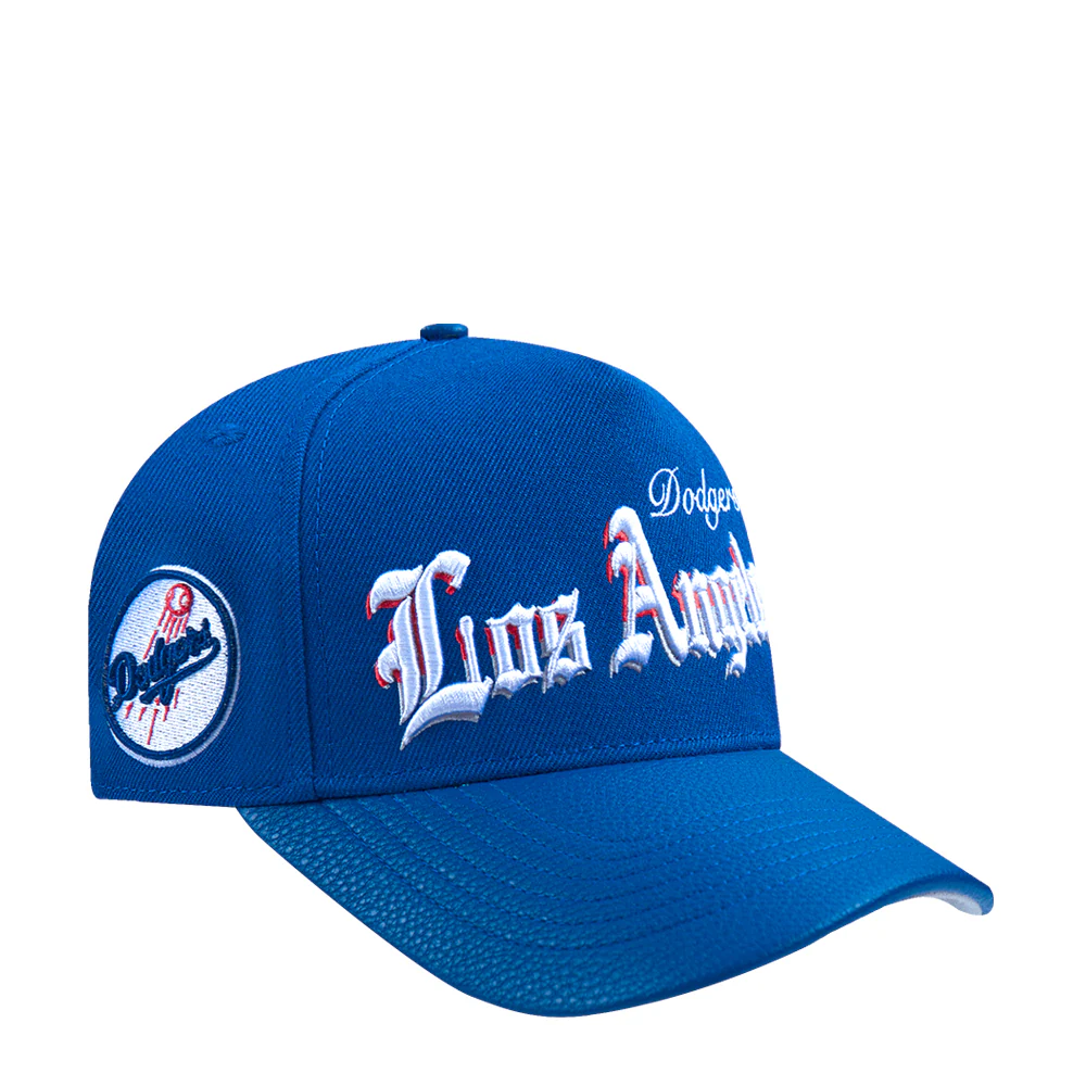 Dodgers Greetings Wool Blend Pro Pinch Strapback - Image 2