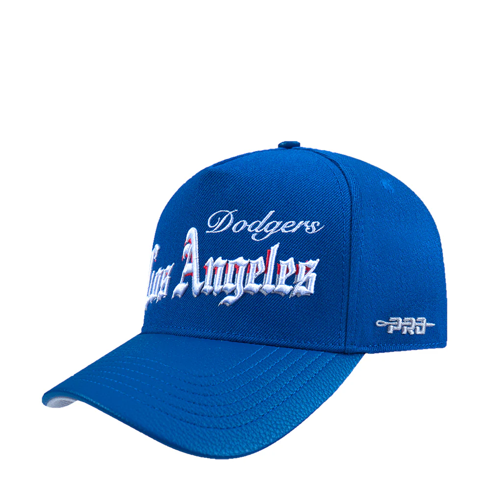 Dodgers Greetings Wool Blend Pro Pinch Strapback - Image 3