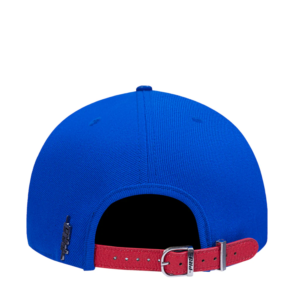 Rangers Greetings Wool Blend Pro Pinch Strapback - Image 4